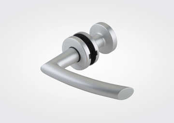 Arcos – vrij draaiende knop & klink Set (Dorma Glas)