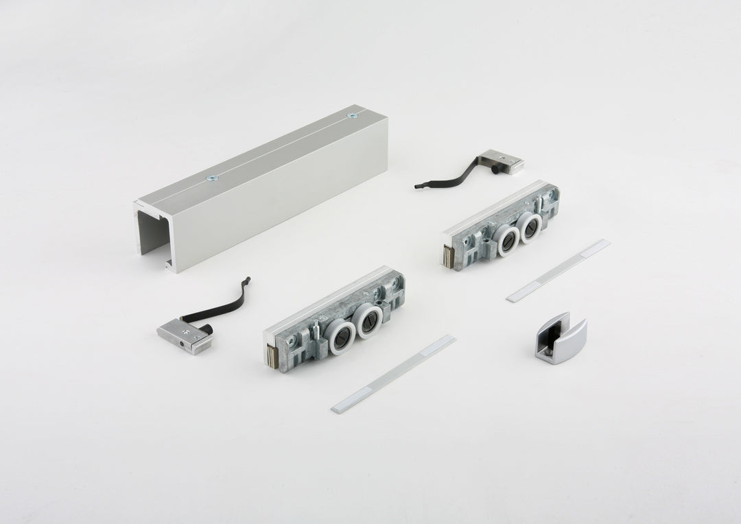 MUTO Schuifdeursysteem van Dorma-glas in Aluminium