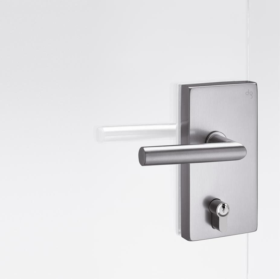 Office classic glasdeurslot van Dorma-glas