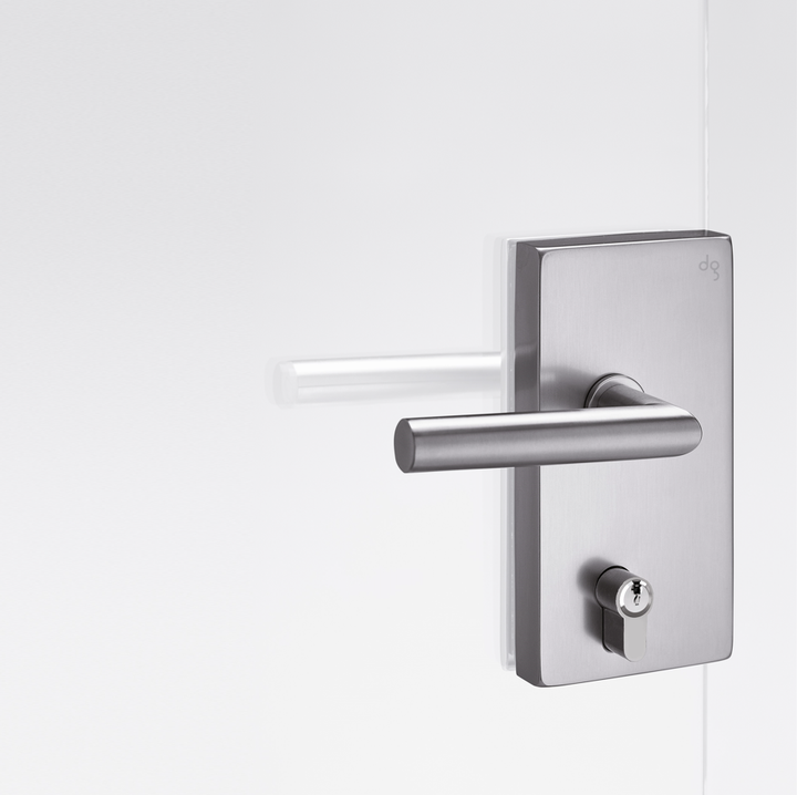 Office classic glasdeurslot van Dorma-glas