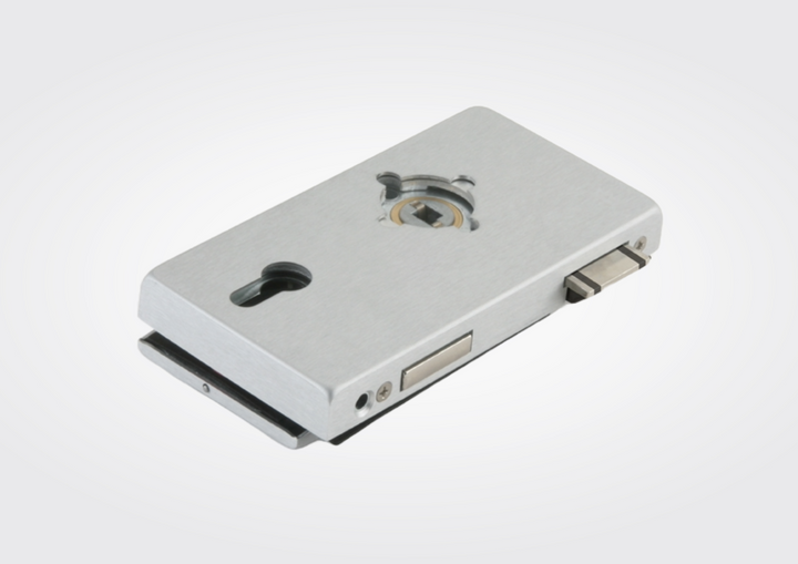 Dorma office classic cilinderslot met rozet in aluminium