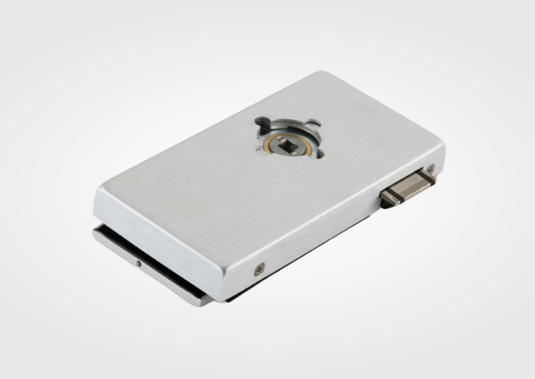 Dorma office classic loopslot met rozet in aluminium