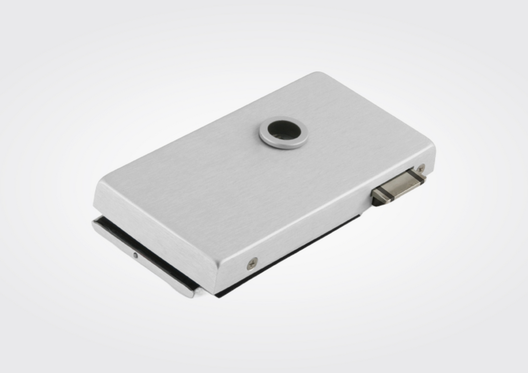 Office classic loopslot van Dorma-glas in RVS