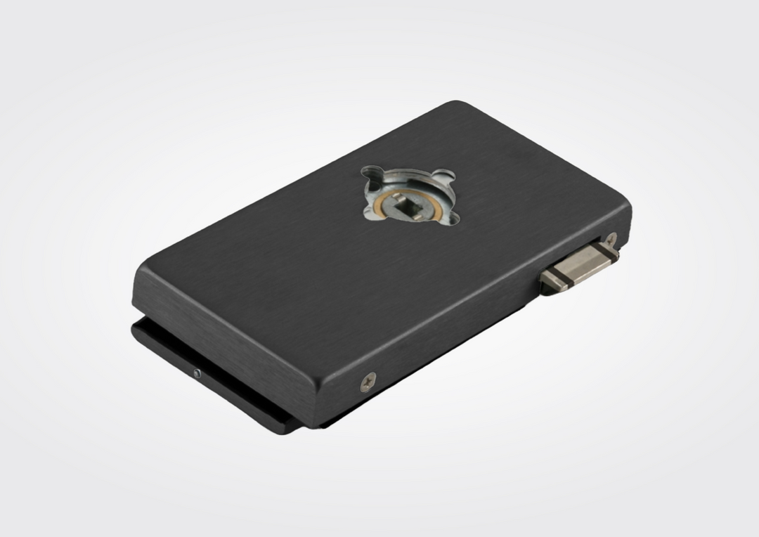 Dorma office classic loopslot met rozet in zwart