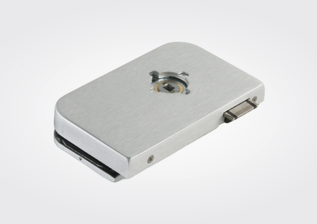 Office junior loopslot met rozet in aluminium