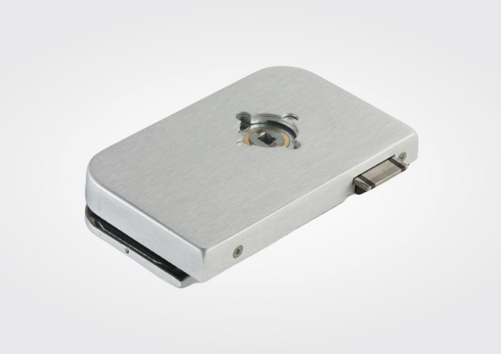 Office junior loopslot met rozet in aluminium