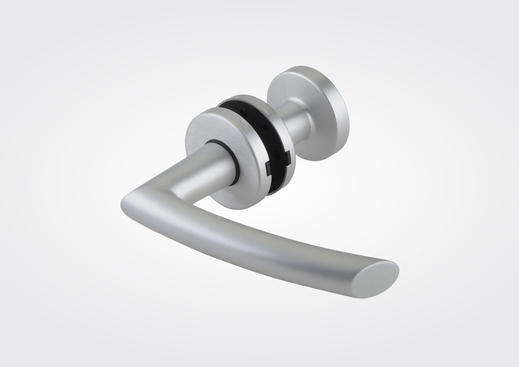 Arcos – vrij draaiende knop & klink Set (Dorma Glas)