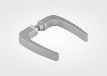 Arcos hoekig deurkrukset (Dorma Glas)