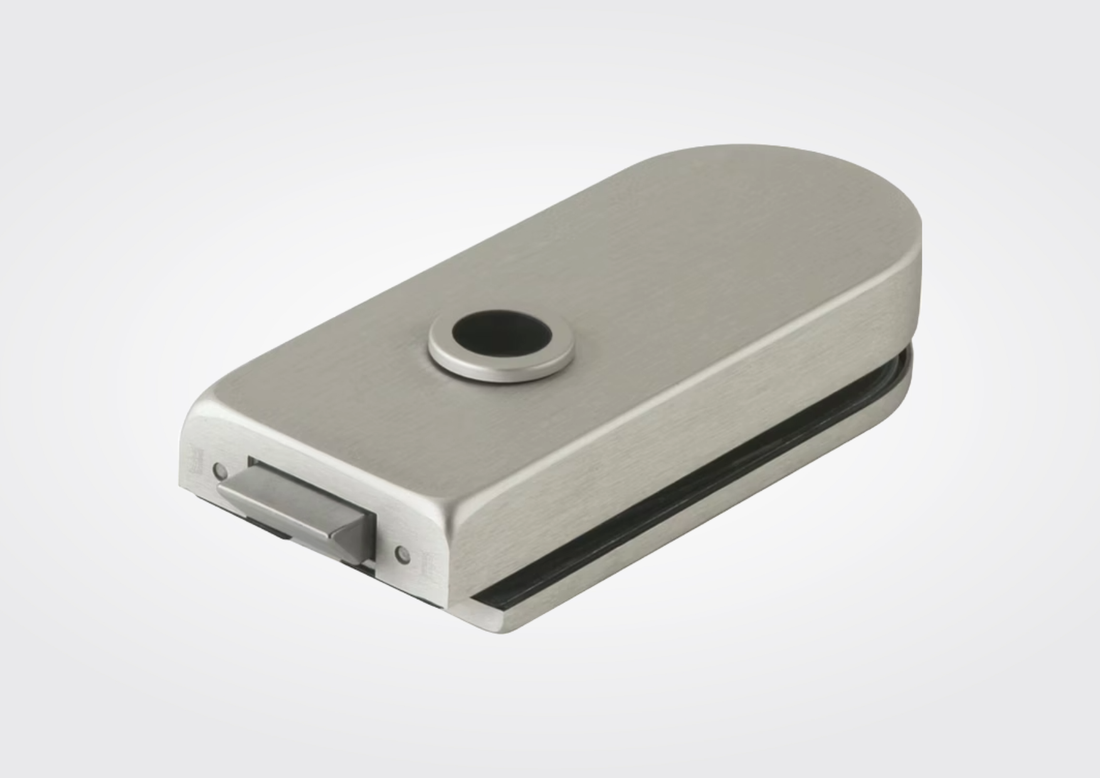 Studio Rondo – Loopslot met kruk voor, zonder rozet (Dorma Glas)