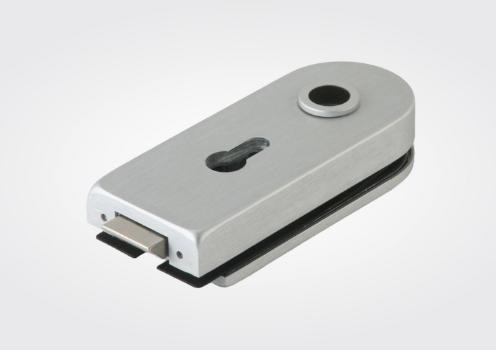 Studio Rondo - Cilinderslot, zonder rozet (Dorma Glas) aluminium