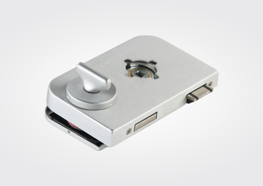 Office junior wc slot met rozet in aluminium