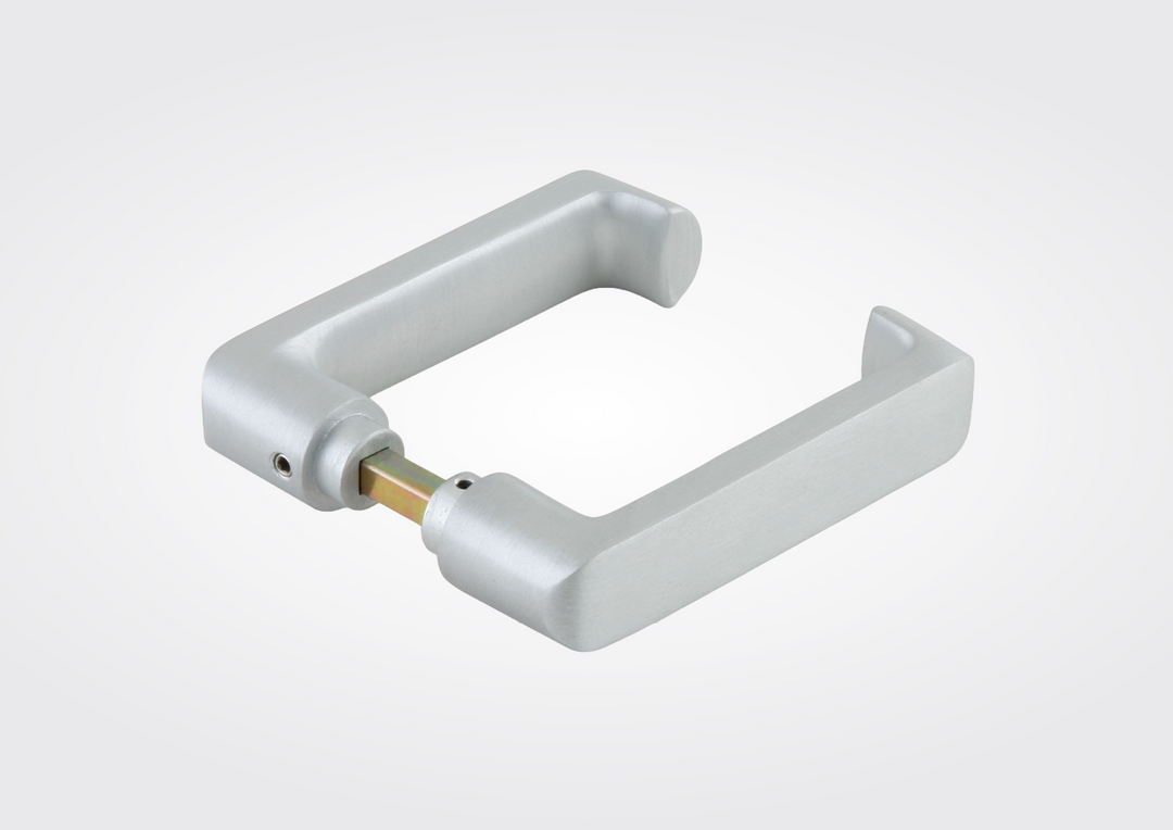 Dorma rondo deurkruk zonder rozet in aluminium