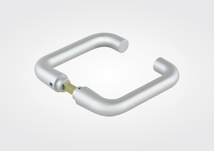 Dorma tubular deurkruk zonder rozet in aluminium