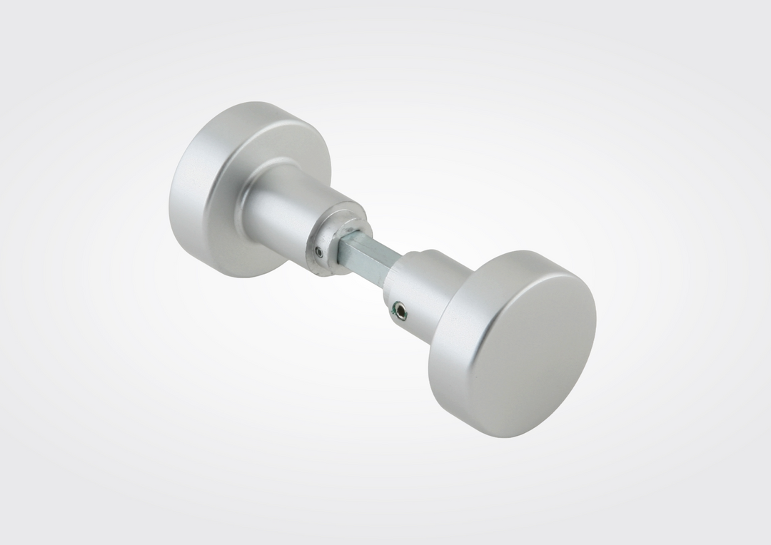 Dorma knop/ knop zonnder rozet in aluminium