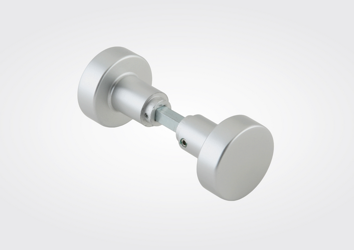 Dorma knop/ knop zonnder rozet in aluminium