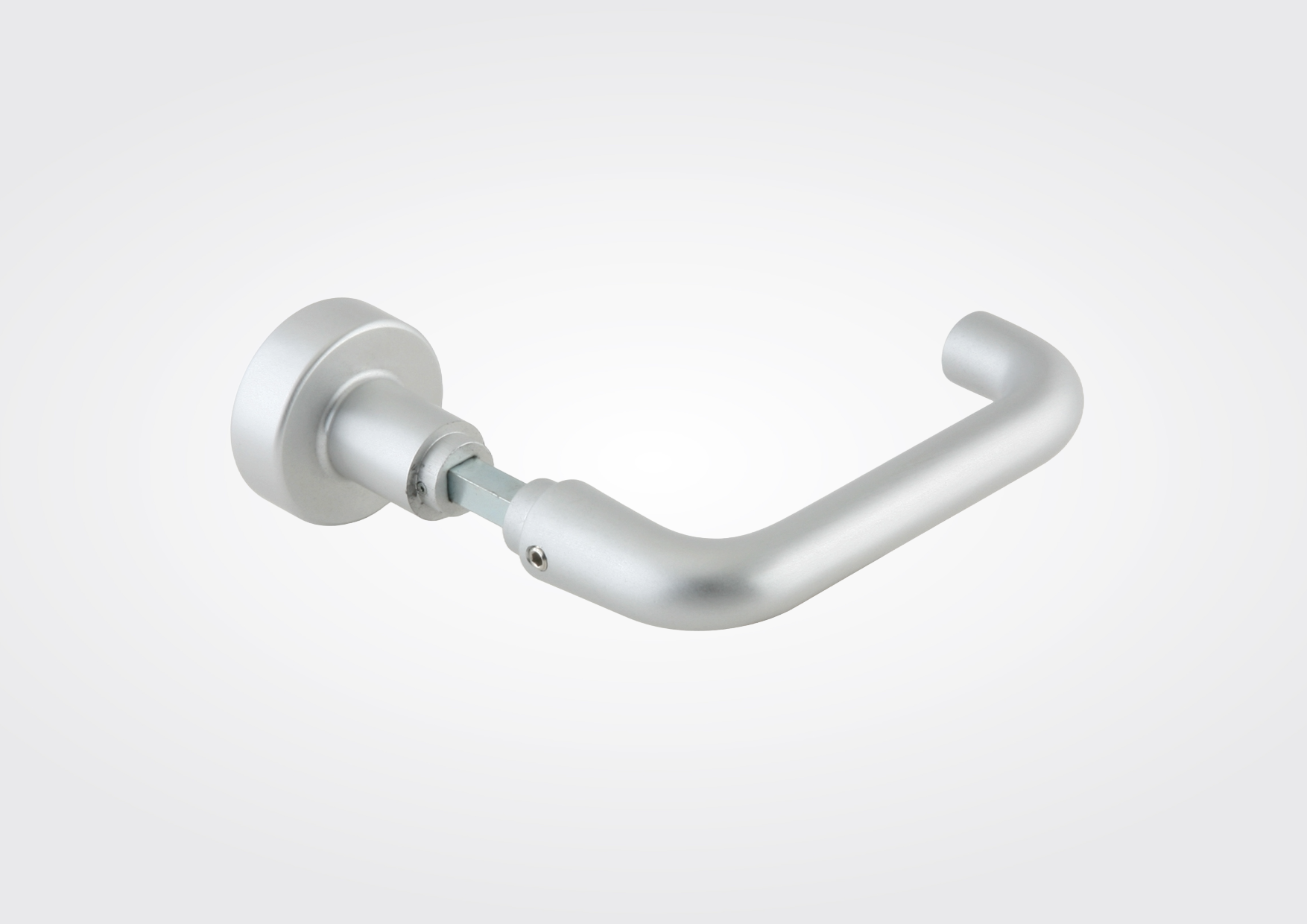 Tubular vrij draai knop/ krukset met functie (Dorma Glas)