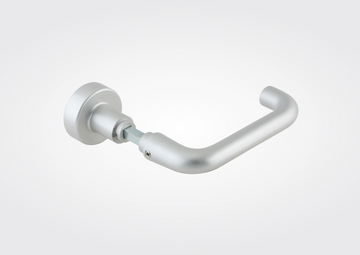 Tubular vrij draai knop/ krukset met functie (Dorma Glas)