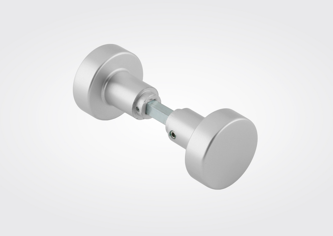 Dorma knop/ knop zonnder rozet in RVS