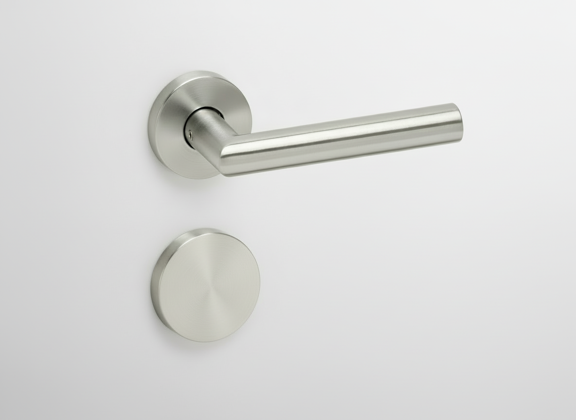 Deurkruk met dicht rozet