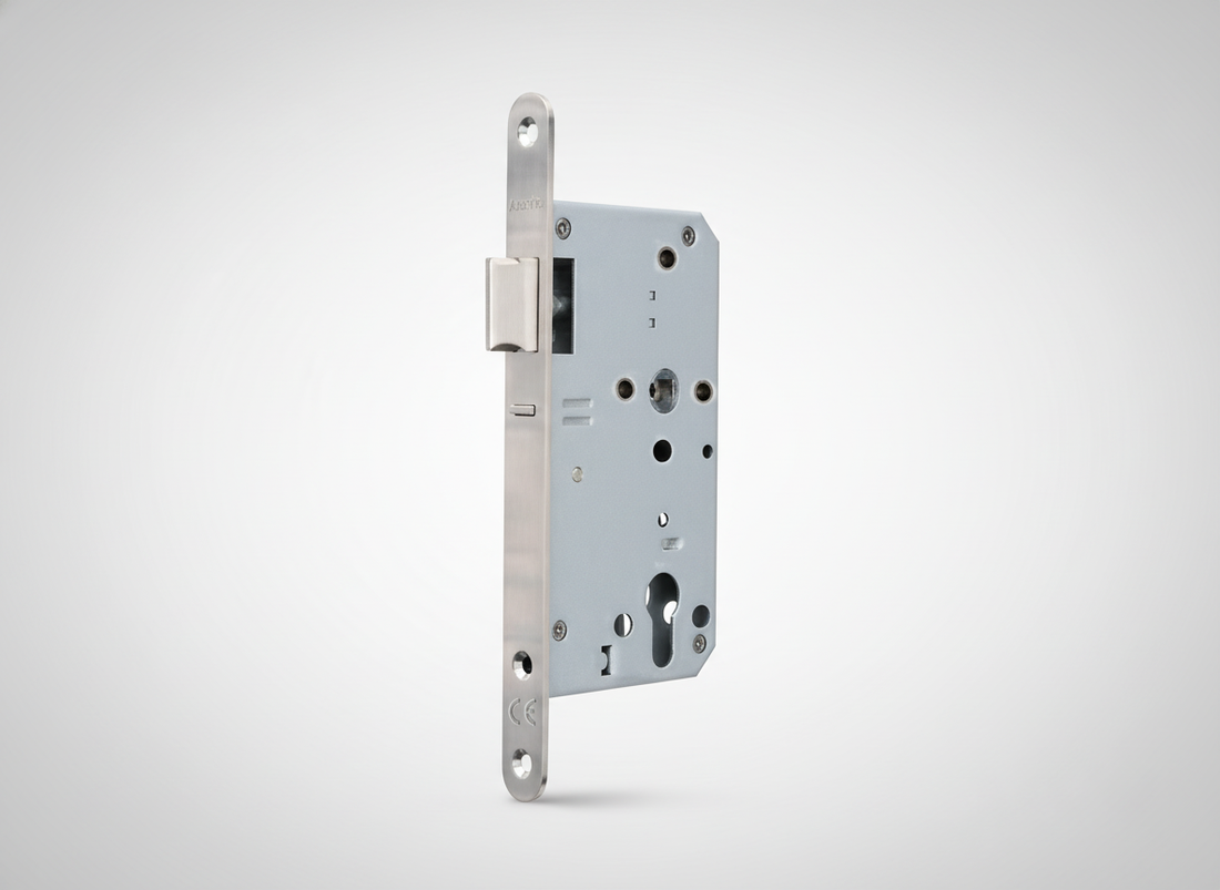 Deurslot op lichte achtergrond