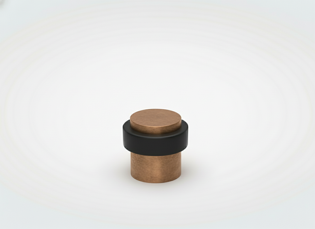 Deurstop in bronze