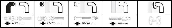 Deurgreep RVS PH90 45° Ø25mm | Artitec