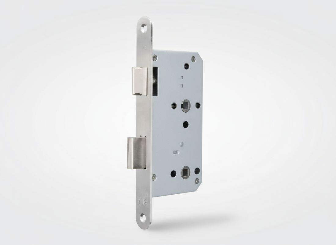 WC-slot zilveren voorplaat