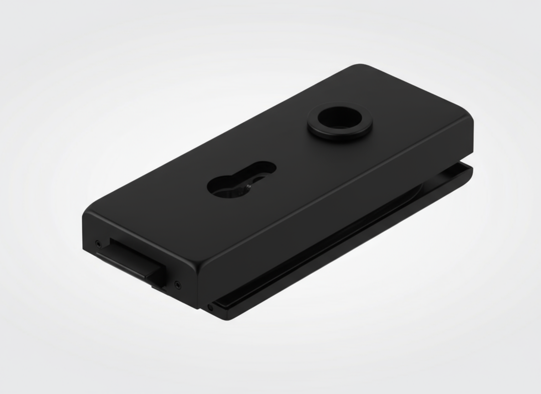 Zwarte Handle met Sleutelgat