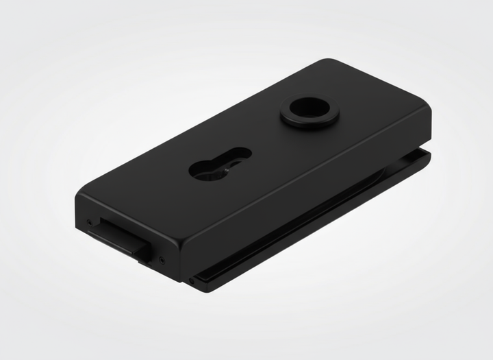 Zwarte Handle met Sleutelgat